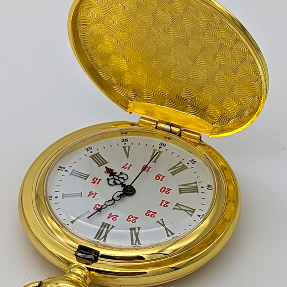 Pocket Watch for Son GIFT Love Birthday Wedding Boy New Classic Gold Tone - Picture 5 of 6
